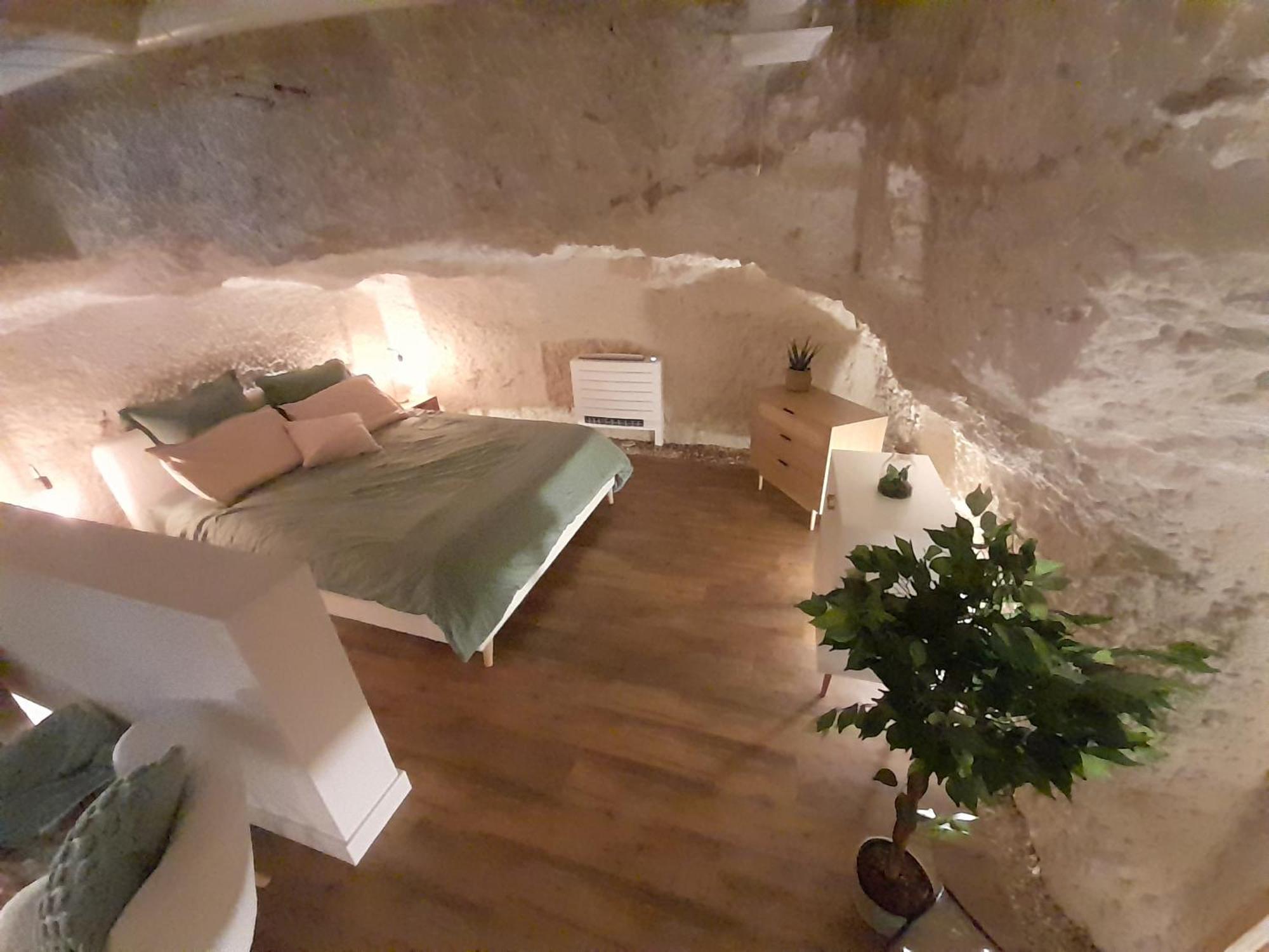 Cangey La Grotte Du Bonheur 아파트 외부 사진