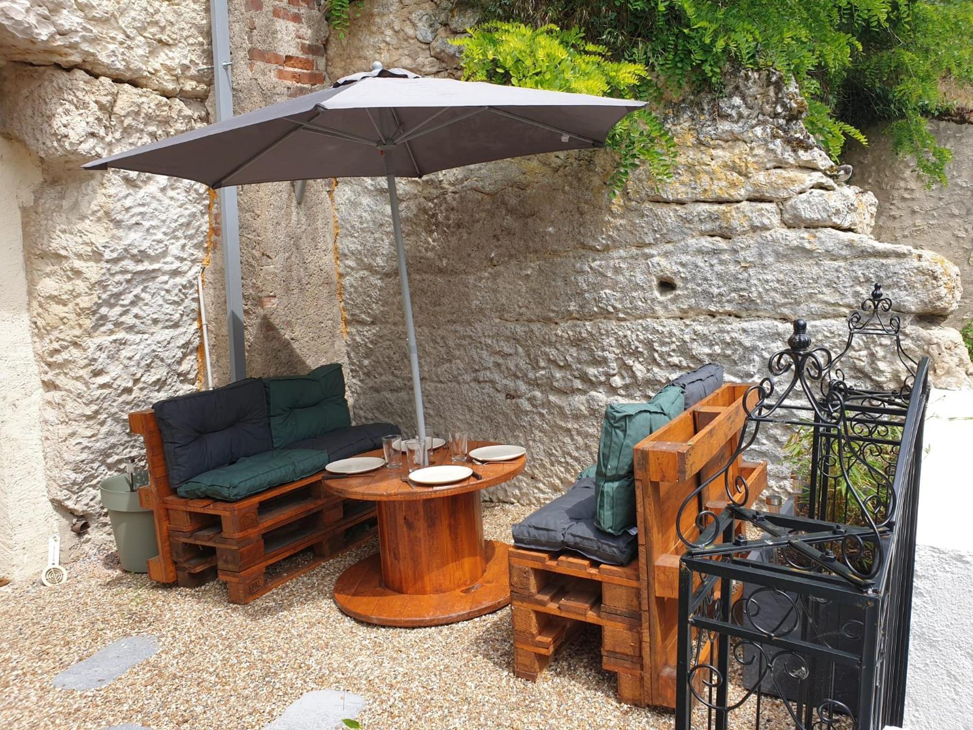 Cangey La Grotte Du Bonheur 아파트 외부 사진